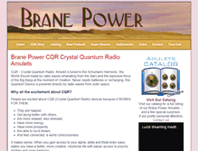 Tablet Screenshot of brane-power.com